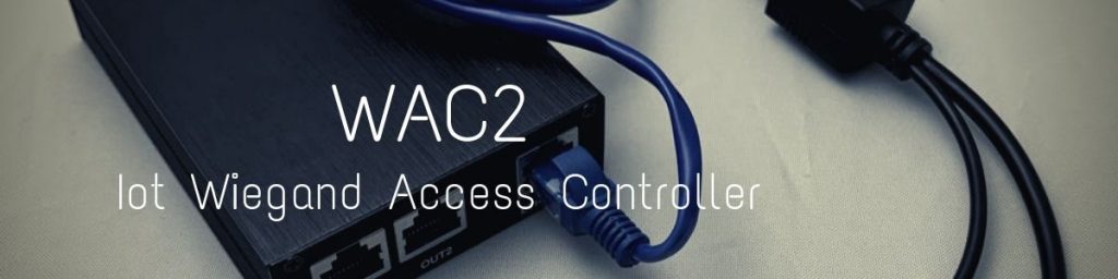 wac2 iot wiegand access controller